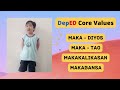 DepED Core Values | Kinder | Homeschool