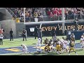 Cal fumbled away a scoring opportunity near the goal line