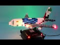 Lego Airbus A380 Emirates Blue Expo 2020 livery - Lego Custom MOC