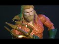 BEST AQUAMAN EVER? DC Multiverse Endless Winter Aquaman - 5POA Action Figure Review and Head Swaps
