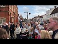 Thame, Oxfordshire - King Charles III Proclamation