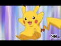 Everytime Pikachu woke up Ash with Thunderbolt Compilation