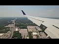 767-300 Delta Airlines (v#48): Landing on Runway 9L into Atlanta from KDTW(Detroit)