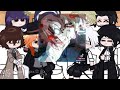 Bungou Stray Dogs react to Dazai and Chuuya//BSD//(soukoku)