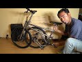 Helix Titanium Folding Bike Unboxing and Unfolding