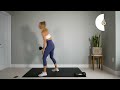 15 MIN TONED LEGS & ROUND BOOTY WORKOUT (Dumbbell, At Home)