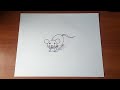 Dibuja la Caricatura de un Ratón usando solo Circunferencias y Líneas Curvas. Editado en tiempo Real