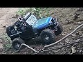 TRAILIN' 😍Blue ‎@Jeep Renegade💥 Axial SCX10 III JEEP CJ-7 ‎@axialvideos #crawlerrc #subscribe ‎#fyp