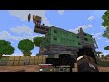 I built a WORKING COMBINE Harvester in Minecraft Create Mod!