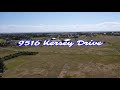 9516 Kersey Drive Aerial