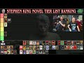 Stephen King Novel Tier List Ranking - Part 1 - The Horror Show - Hail To Stephen King EP216
