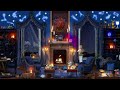 Hogwarts Common Rooms 📚 ASMR cozy Harry Potter ambience 🔮 crackling fire, study sounds ✨