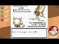 Can you beat Pokemon Red/Blue with just a Cubone?