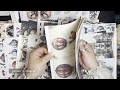 4K, ASMR, 민트초이님의 선물 하울 #haul #unboxing #vintagejournal #scrapbooking #diary