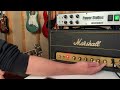 Marshall Plexi from Clean to Dirty - Blending the Channels