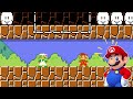 寝坊した！ルイージが学校に遅刻する😭 【スーパーマリオメーカー2 / Super Mario maker 2】