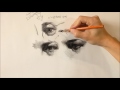 How to draw eyes 1 (TIGHT approach).