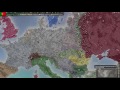 Hearts of Iron 3 timelapse Europe 1936 - 1944