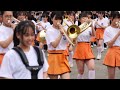 ブラスエキスポ2024橘高等学校吹奏楽部パレード