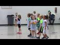 My grandsons first basketball game video 1