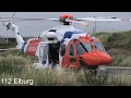 Politie Zulu PH-PXF & Kustwacht PH-SAR Helikopters in actie tijdens SAR Katwijk