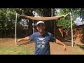 How To Build a Golf Hitting Net || Golf Swing Net