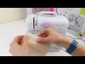 How to Operate a Portable Mini Sewing Machine FHSM 505 - NEX Sewing Machine