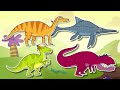 Dinosaur Puzzle | Club Baboo  | LONG 1 HOUR COMPILATION | Watch and Learn Dinosaurs