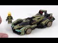 LEGO Speed Champions Lamborghini Lambo V12 Vision Gran Turismo review & comparison! 76923