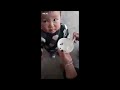 Chinese Baby Learns to Eat Tadpole #CoronaVirus
