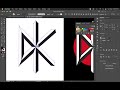 How to Vectorize Logos - Using the Line Segment & Shape Builder Tool - Adobe Illustrator Tutorial