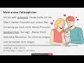 Learn German with stories | Learn German by listening - A2-B1 - for listening and reading