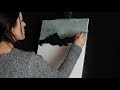 Painting ASMR | Palette Knife Mountain