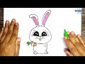 Cara Menggambar Kelinci | How To Draw  A Rabbit