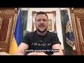 President Zelensky Gives Update on Russian Invasion Of Ukraine.