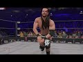 WWE 2K22 Kevin Krayden vs Adam Cole on AEW Dynamite