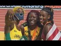 OMG! Shelly ann fraser pryce Reacts after sha carri richardson wins! They both linked up & celebrate