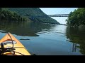 Kayaking near bear mountain bridge  New York