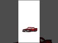 Modded Muscle Car Drawing