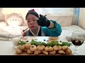 Korean chicken mukbang fried  with glutinous rice |Made in Chinese Style| ASMR eating show