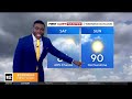 First Alert Weather: Humid with a chance of thunderstorms