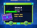 Unique Geometry Dash Duel Layout...