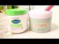 Review Cetaphil vrs Lamer body cream 🧴