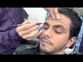 how to do professional perfect eyebrow threading for men……..