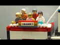 Lego Dam Breach Experiment - Lego People Against Tsunami & Danger of Dam Break & Titanic Sinking