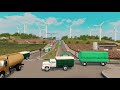 First Person Highway City Tour | Rapid Ride Bus: Airport to Port of Dream City | Cities: Skylines