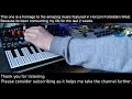 Weekly Ambient Jam 008 Horizon Forbidden West Homage, Arturia Microfreak & Tasty Chips GR1 & BigSky