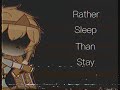 I’d rather sleep meme || Gacha Club || Sans AU’s