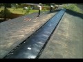 Roof ridge vent installation & capping