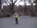 Freestyle Frisbee Central Park NYC 2002 (100 degrees below zero)